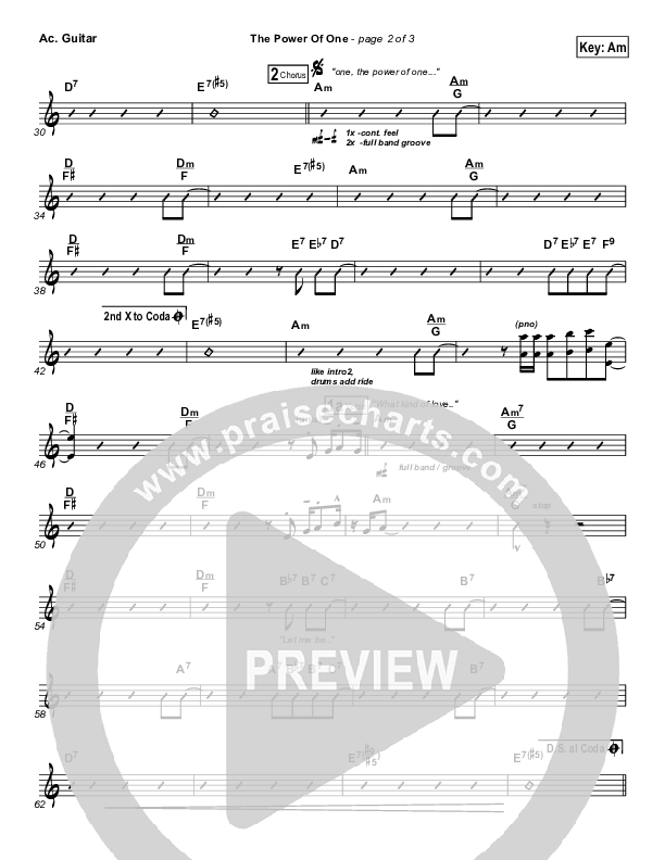 The Power of One Acoustic Guitar (Israel Houghton)