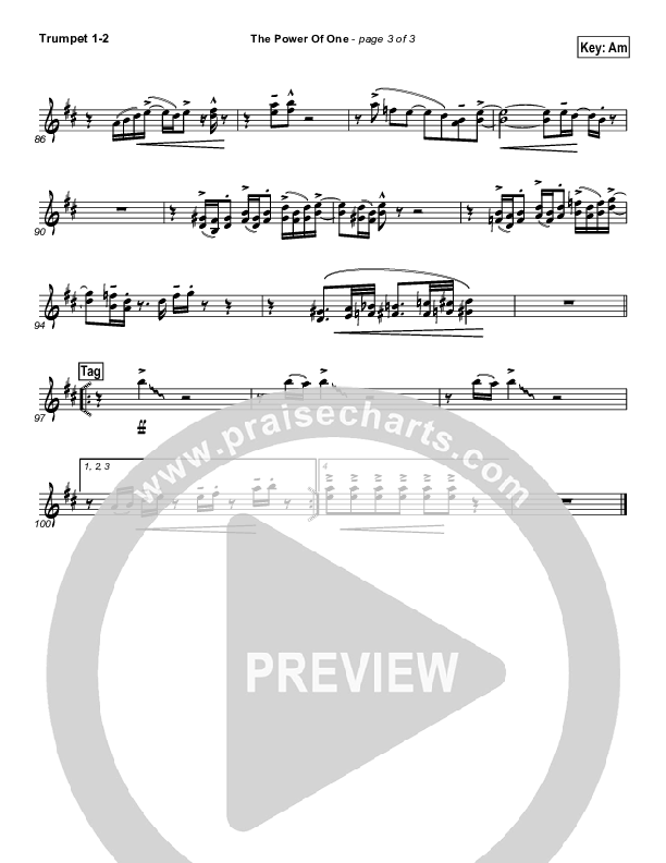 The Power of One Trumpet 1,2 (Israel Houghton)