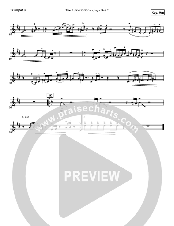 The Power of One Trumpet 3 (Israel Houghton)