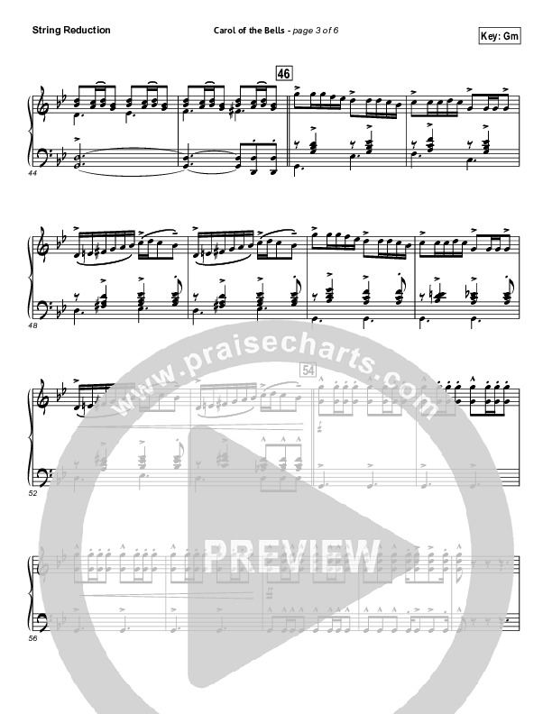 Carol Of The Bells (Instrumental) Synth Strings (John Wasson)