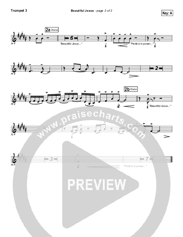 Beautiful Jesus Trumpet 3 (Kristian Stanfill)