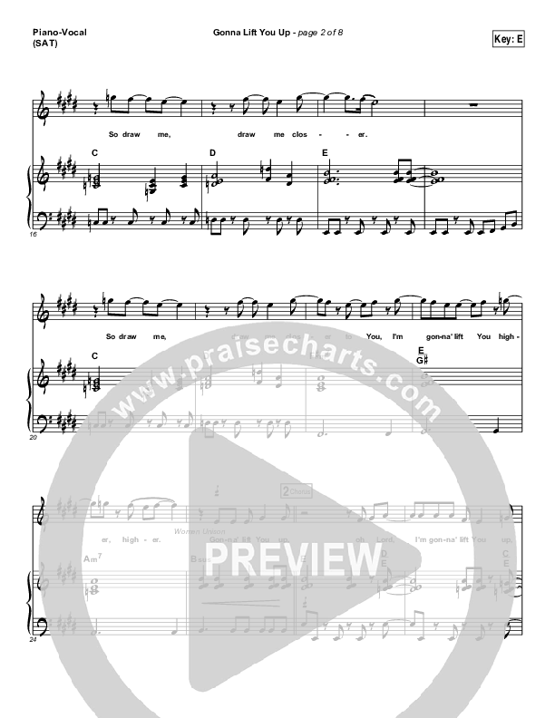 Gonna Lift You Up Piano/Vocal & Lead (Jonathan Butler)