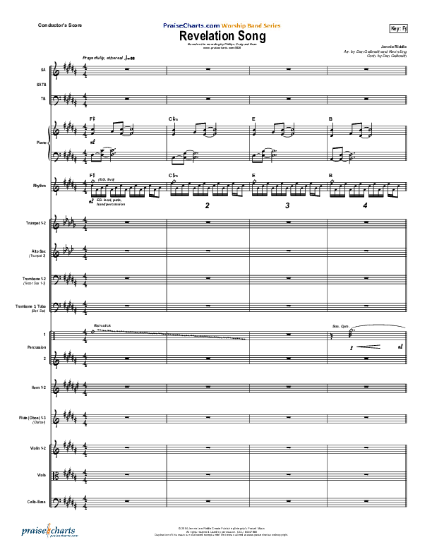 Revelation Song Conductor's Score (Phillips Craig & Dean)