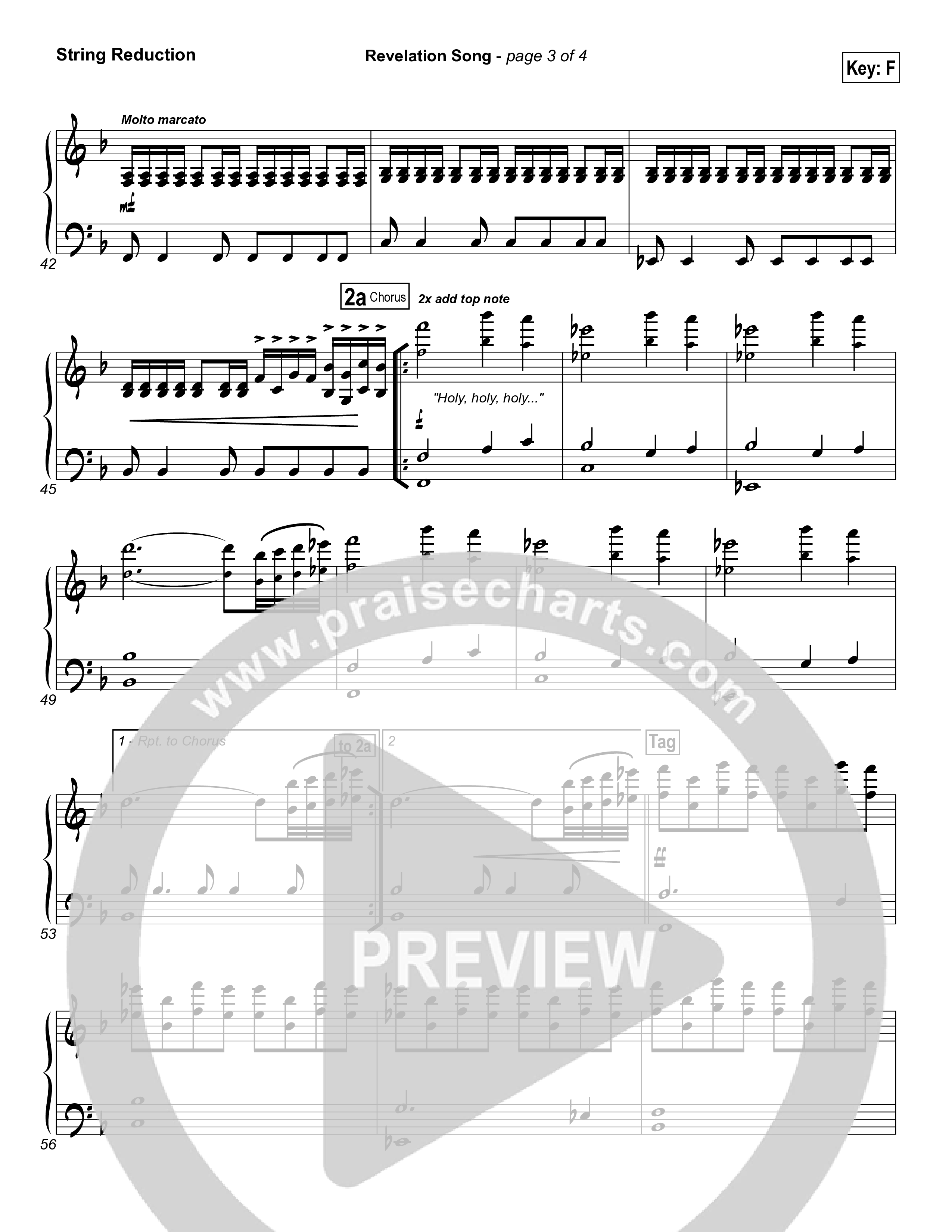 Revelation Song String Reduction (Phillips Craig & Dean)