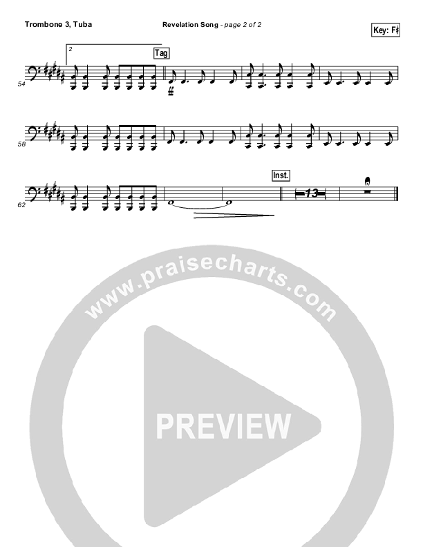 Revelation Song Sheet Music PDF (Gateway Worship) - PraiseCharts