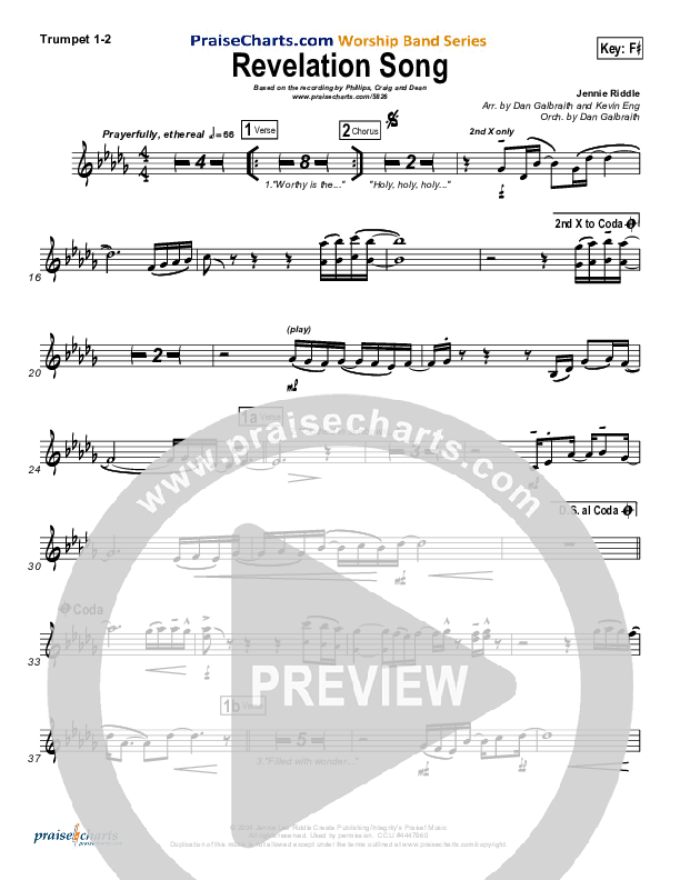 Revelation Song Brass Pack (Phillips Craig & Dean)