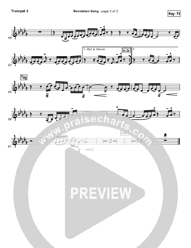 Revelation Song Trumpet 3 (Phillips Craig & Dean)