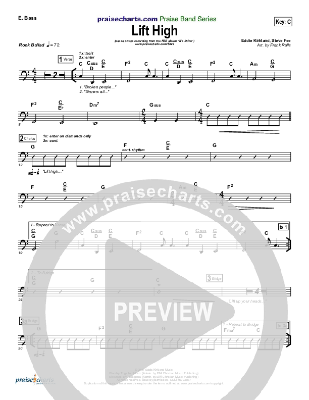 Lift High Bass Guitar (FEE Band)