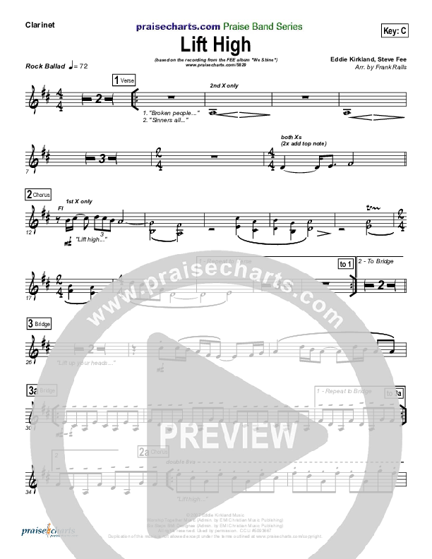 Lift High Clarinet (FEE Band)