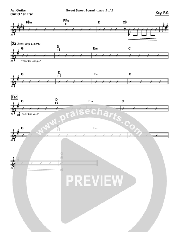 Sweet Sweet Sound Acoustic Guitar (Sarah Reeves)