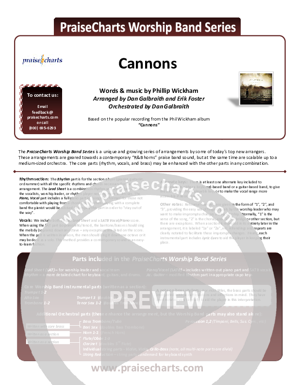 Cannons Orchestration (Phil Wickham)