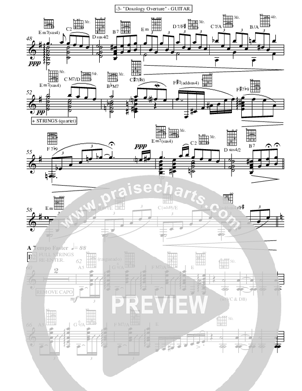 Doxology Overture (Instrumental) Guitar (Ric Flauding)