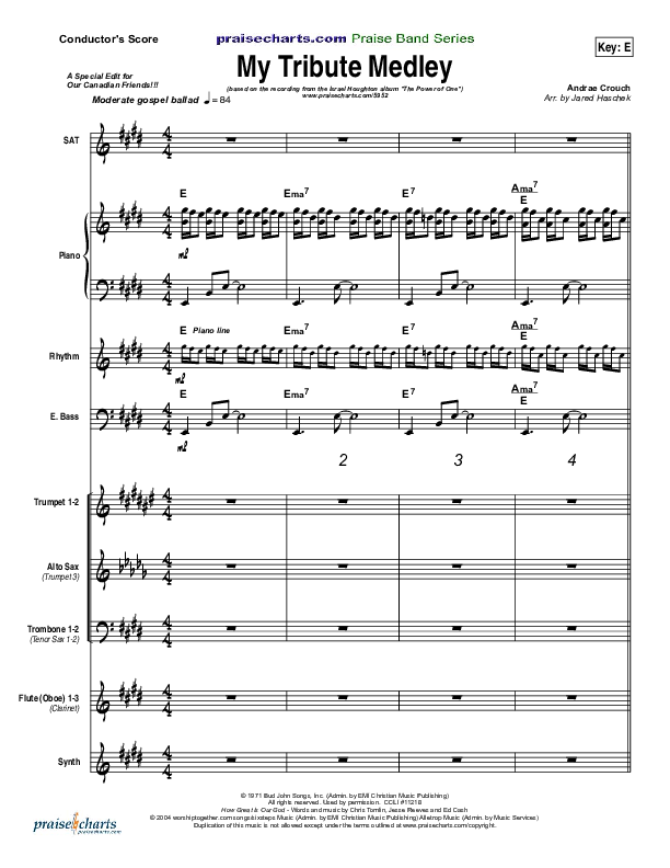 My Tribute Praise Band (Israel Houghton)