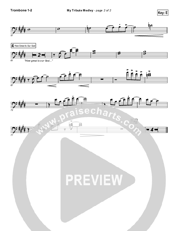 My Tribute Trombone 1/2 (Israel Houghton)