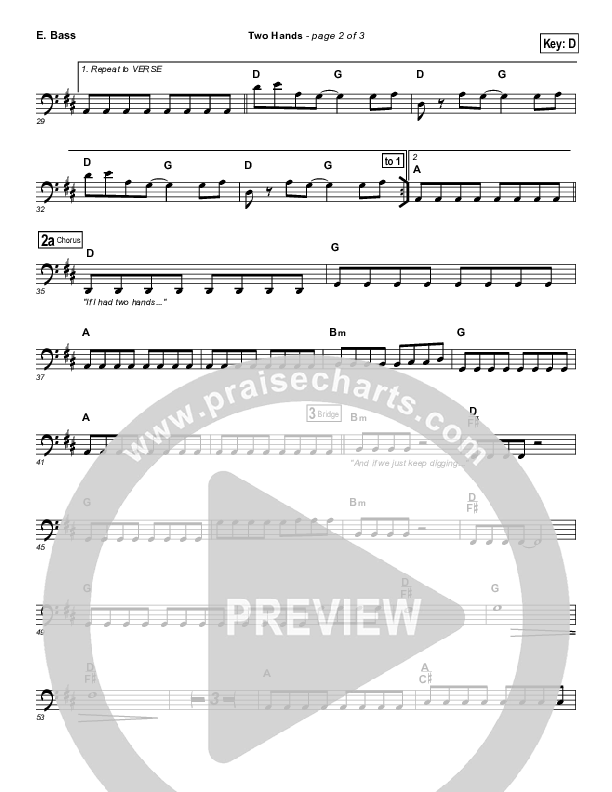 Two Hands Bass Guitar (Jars Of Clay)