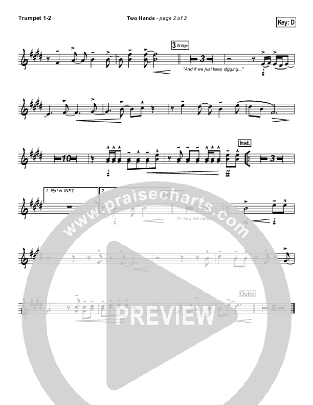 Two Hands Trumpet 1,2 (Jars Of Clay)