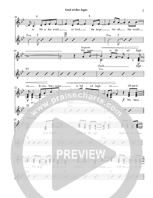 God Of The Ages Rhythm/Vocal (Exodus)