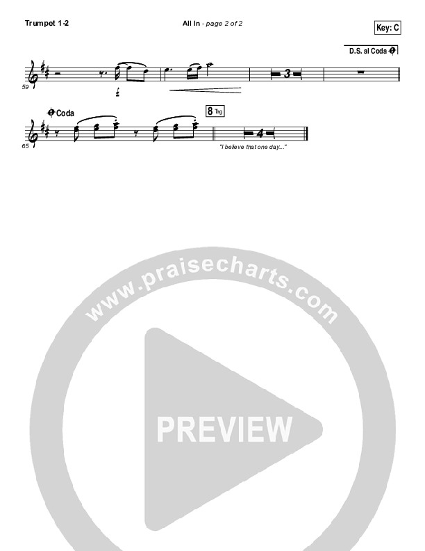 All In Trumpet 1,2 (Matthew West)