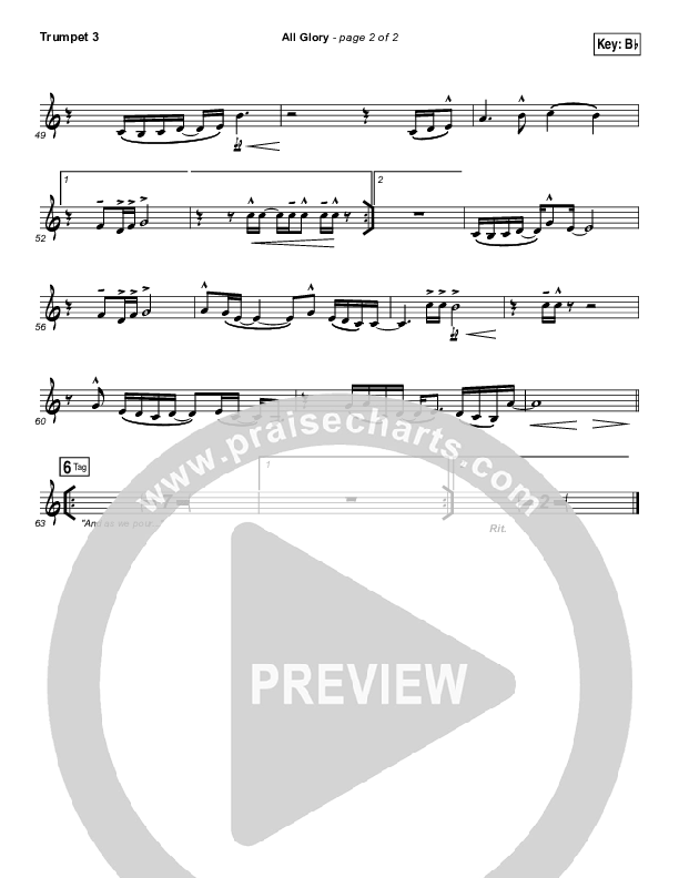 All Glory Trumpet 3 (Matt Redman / Kierra Sheard)