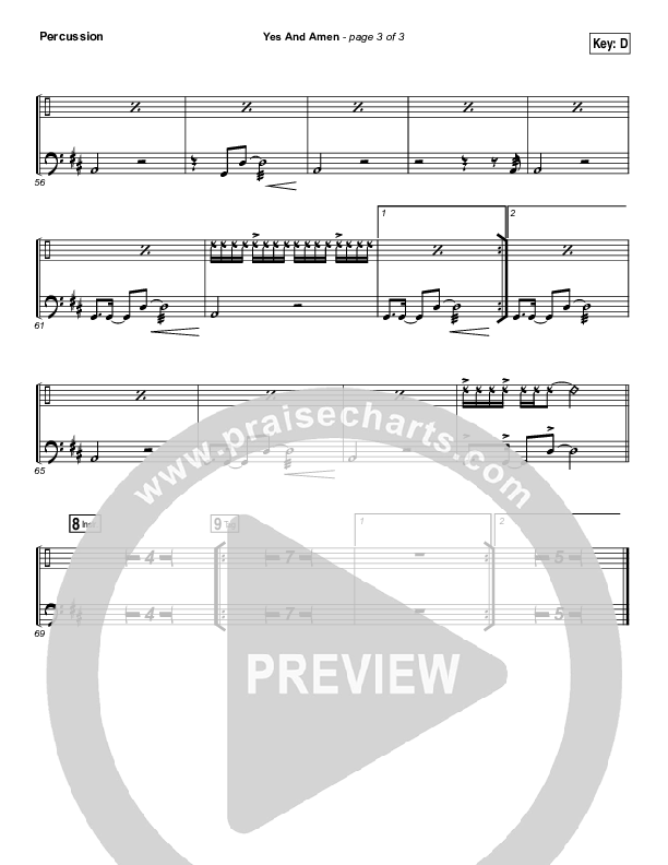 Yes And Amen Percussion (Nate Moore / Housefires)