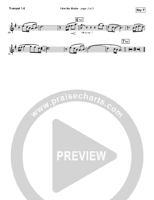 I Am No Victim Brass Pack (Kristene DiMarco)