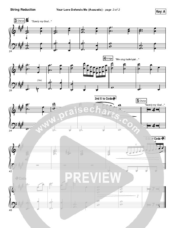 Your Love Defends Me (Acoustic) Synth Strings (Matt Maher)