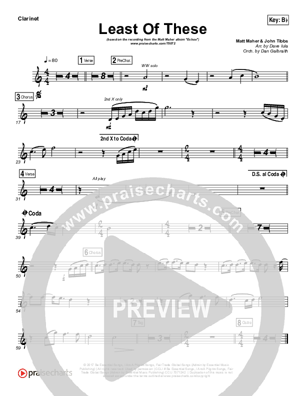 Least Of These Wind Pack (Matt Maher)