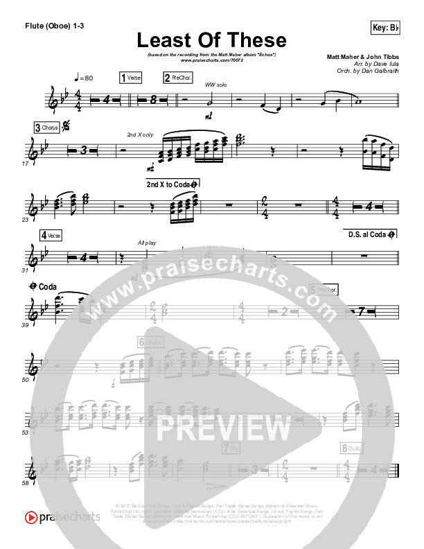 Least Of These Wind Pack (Matt Maher)