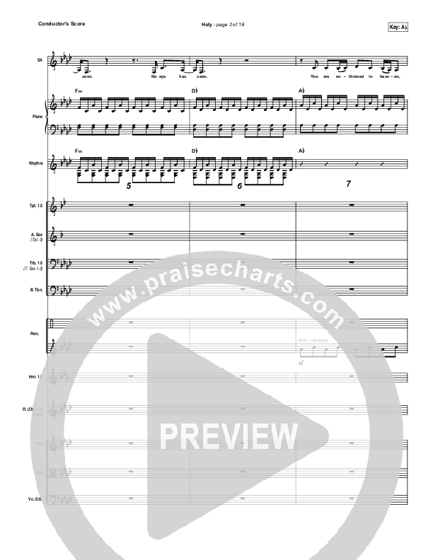 Holy Conductor's Score (Matt Maher)