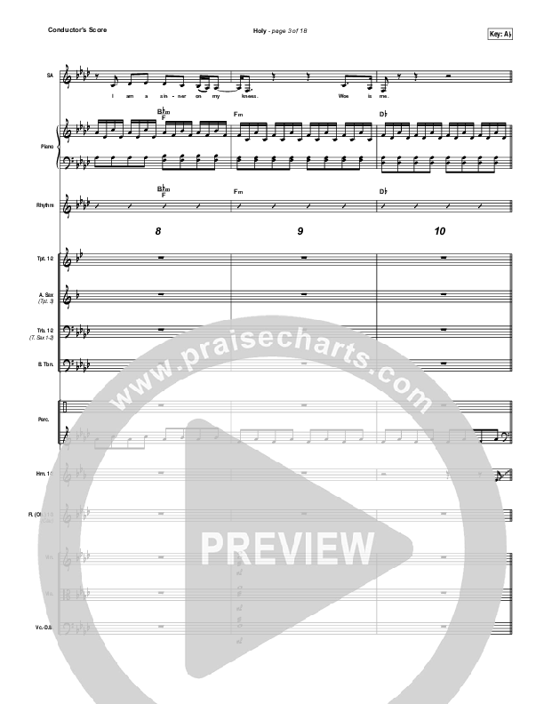 Holy Conductor's Score (Matt Maher)
