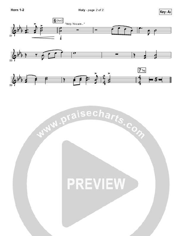 Holy French Horn 1/2 (Matt Maher)