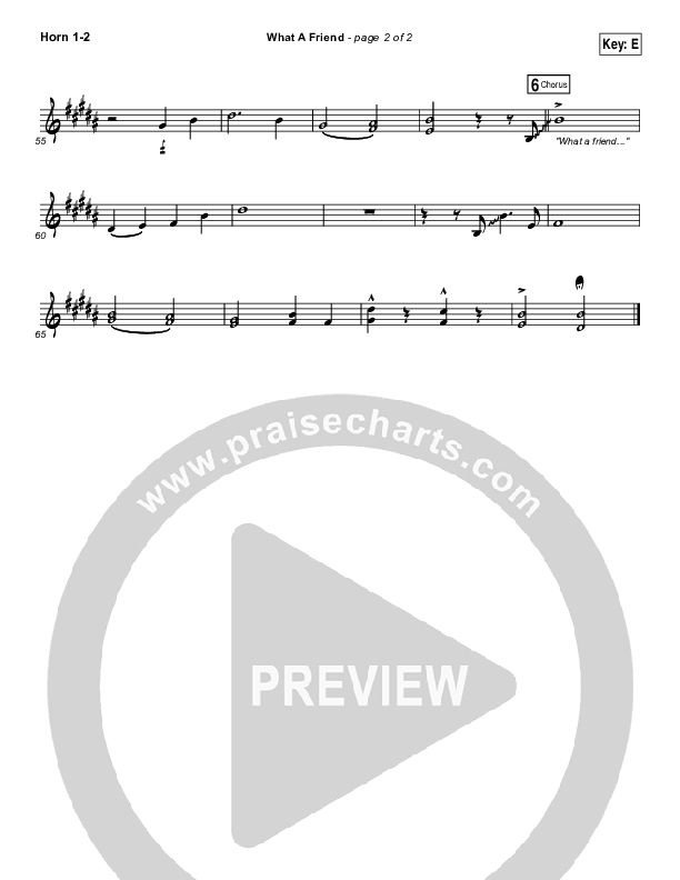 What A Friend Brass Pack (Matt Maher)