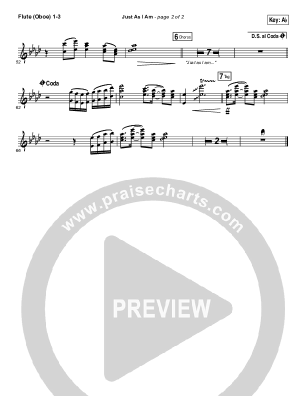 Just As I Am Wind Pack (Matt Maher)