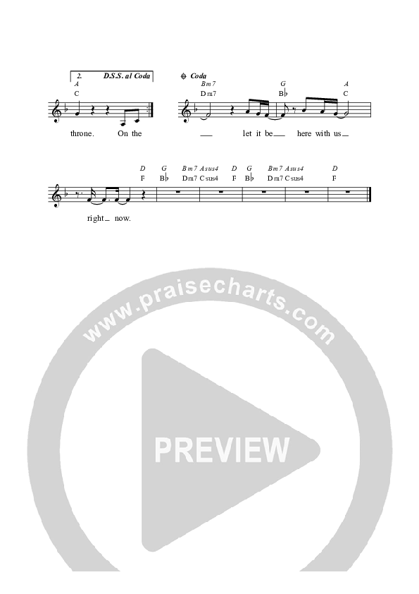 As It Is In Heaven Lead Sheet (Alisa Turner)