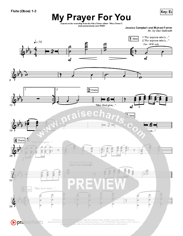 My Prayer For You Wind Pack (Alisa Turner)