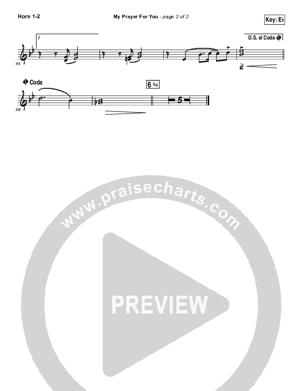 My Prayer For You Brass Pack (Alisa Turner)