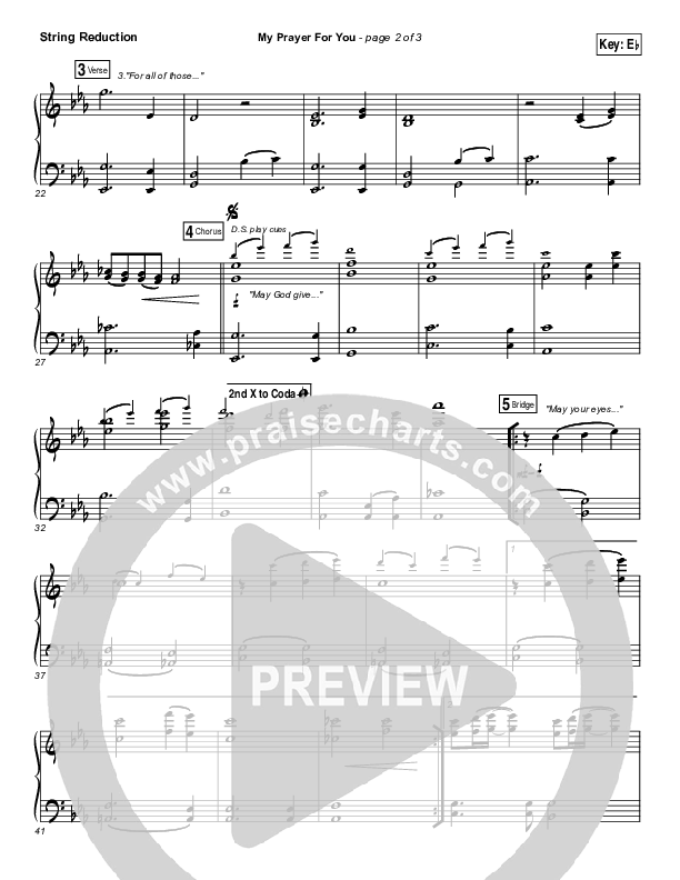 My Prayer For You Synth Strings (Alisa Turner)