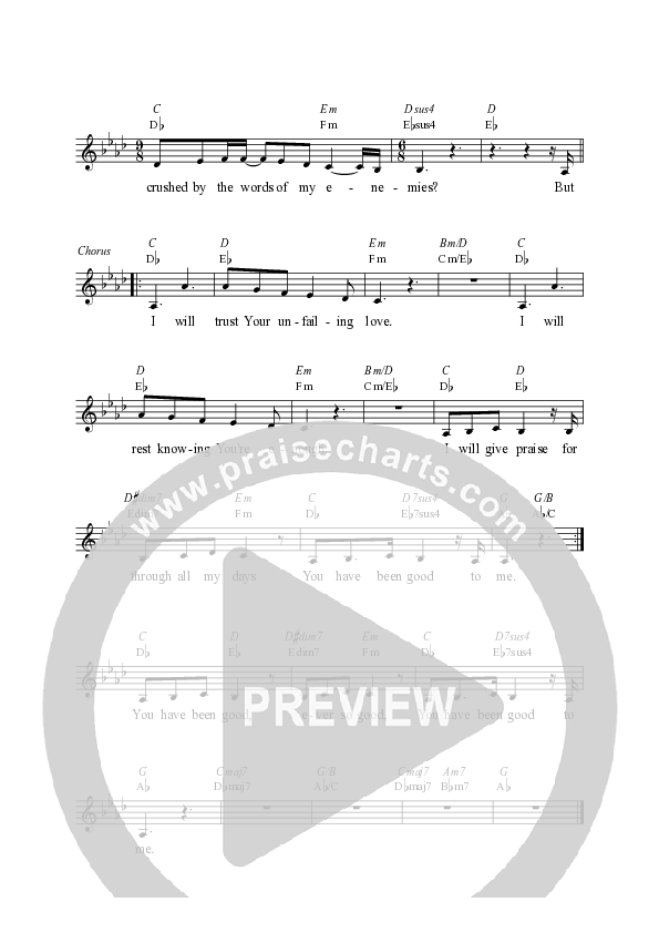 Psalm 13 Lead Sheet (SAT) (Alisa Turner)