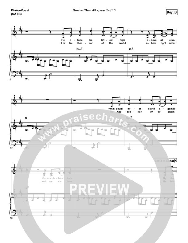 Greater Than All Piano/Vocal (SATB) (The Belonging Co / Henry Seeley)