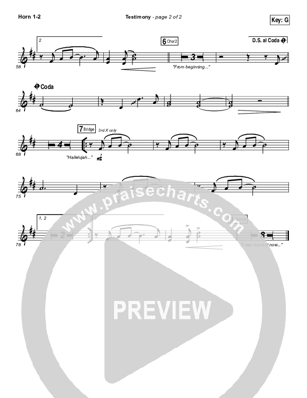 Testimony Brass Pack (The Belonging Co / Cody Carnes)