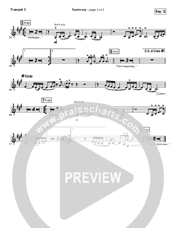 Testimony Trumpet 3 (The Belonging Co / Cody Carnes)