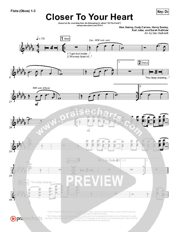 Closer To Your Heart Wind Pack (The Belonging Co / Kari Jobe)