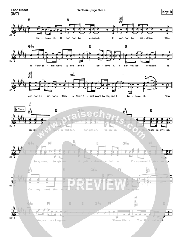 All The World Chords PDF (North Point Worship / Heath Balltzglier) -  PraiseCharts