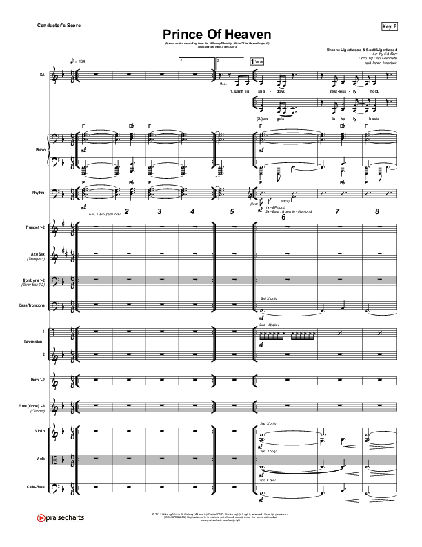 Prince Of Heaven Orchestration (Hillsong Worship)