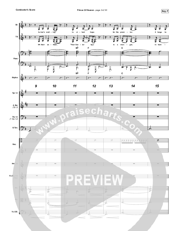 Prince Of Heaven Orchestration (Hillsong Worship)