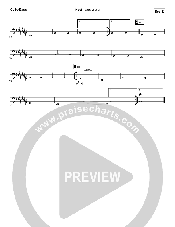 Noel Cello/Bass (Hillsong Worship)