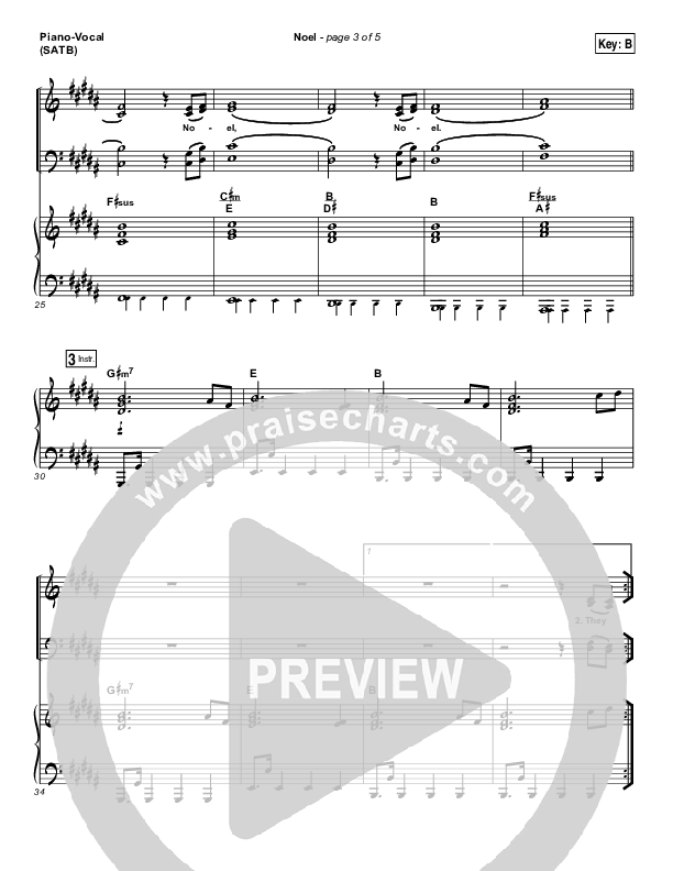 Noel Piano/Vocal & Lead (Hillsong Worship)