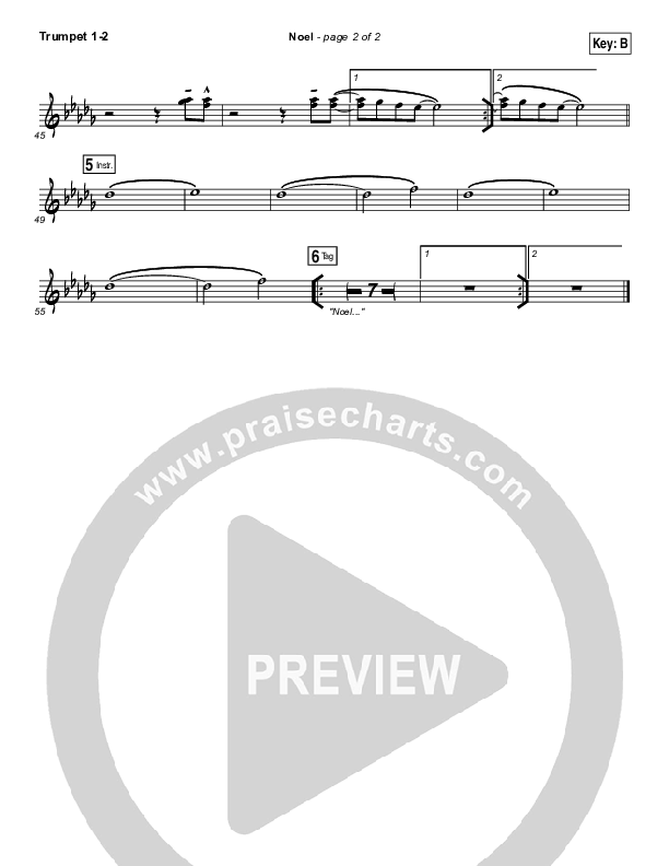 Noel Trumpet 1,2 (Hillsong Worship)
