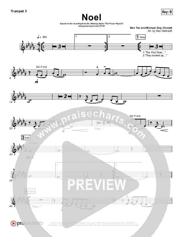 Noel Trumpet 3 (Hillsong Worship)