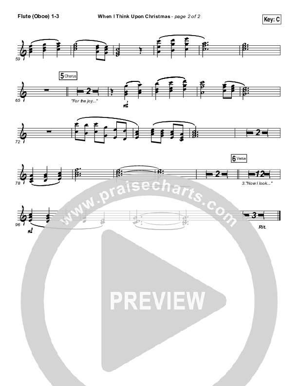 When I Think Upon Christmas Wind Pack (Hillsong Worship)